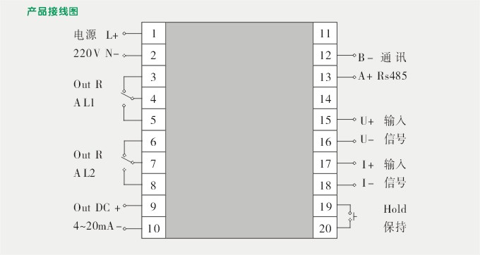 多功能电力仪表,DW91-1000单相多功能表接线图 多功能电力仪表,DW91-1000单相多功能表接线图
